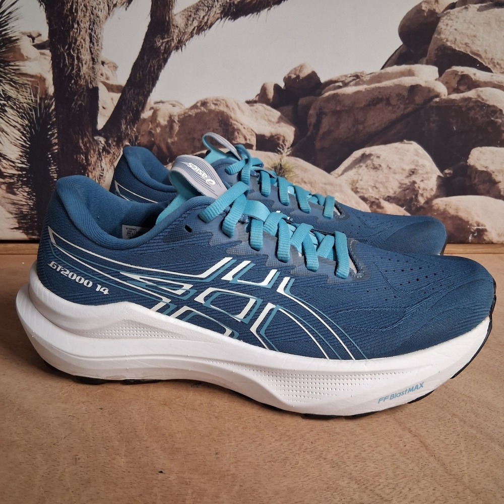 Asics GT-2000 14 Womens Running Shoes Blue Teal 1012B843 Size 7